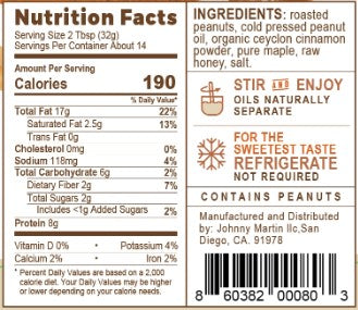 Cinnamon Peanut Better