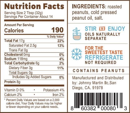 Just Nuts Peanut Better